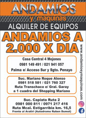Andamios y Maquinas s.a