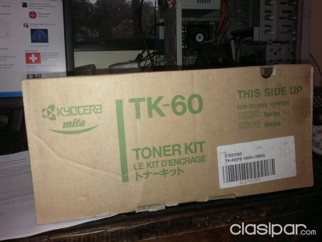 toner mitaTK-60 Kiocera | Clasipar Computadoras - Notebooks - toner mitaTK-60 Kiocera