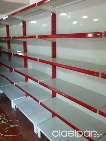 EN METALURGICA RENACER FABRICAMOS MEDIAS GONDOLAS DE PARED DE LAS MEDIDAS QUE DESEE | Clasipar Muebles - EN METALURGICA RENACER FABRICAMOS MEDIAS GONDOLAS DE PARED DE LAS MEDIDAS QUE DESEE