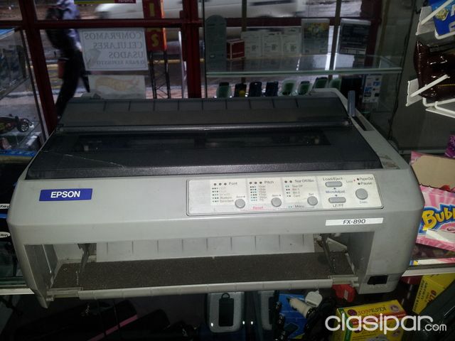 VENDO MATRICIAL EPSON FX-890 FX890 | Clasipar Computadoras - Notebooks - VENDO MATRICIAL EPSON FX-890 FX890