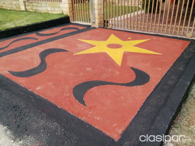 REALIZAMOS CONSTRUCCIÓN DE VEREDA, CANTO RODADO CON DIFERENTES DIBUJOS | Clasipar Construcción - REALIZAMOS CONSTRUCCIÓN DE VEREDA, CANTO RODADO CON DIFERENTES DIBUJOS