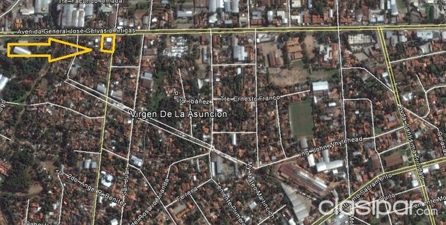 VENDO Esquina sobre ARTIGAS c/ Lombardo | Clasipar Casas - VENDO Esquina sobre ARTIGAS c/ Lombardo