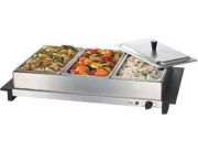 MINIBUFETERA TOKYO MOD.HBS-17A DE MESA 3 BACHA 220V | Clasipar Electrodomésticos - MINIBUFETERA TOKYO MOD.HBS-17A DE MESA 3 BACHA 220V
