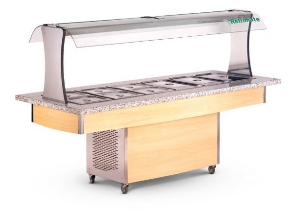 BUFFET CENTRAL TERMICO 8 BANDEJAS DE 6.5 LTS. REFRIMATE, financiación a sola firma | Clasipar Decoración - Jardín - Accesorios - BUFFET CENTRAL TERMICO 8 BANDEJAS DE 6.5 LTS. REFRIMATE, financiación a sola firma