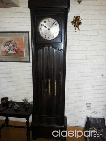 ANTIGUO RELOJ MULLKO DE PIE A PÉNDULO | Clasipar Arte - Antigüedades - ANTIGUO RELOJ MULLKO DE PIE A PÉNDULO