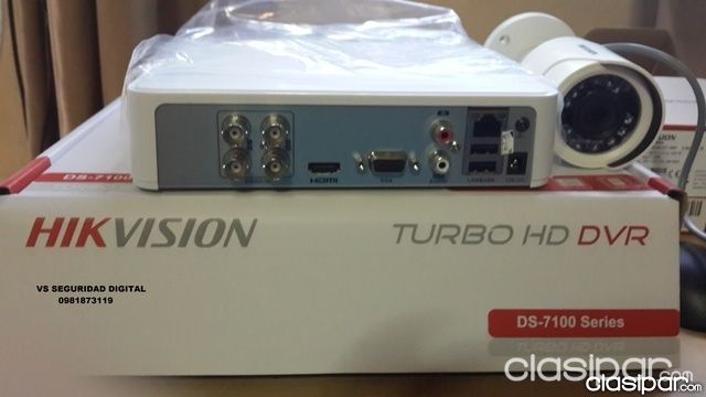 DVR DE 4,8,16 CANALES HIKVISION TURBO HD 1080P / 720P !! | Clasipar Computadoras - Notebooks - DVR DE 4,8,16 CANALES HIKVISION TURBO HD 1080P / 720P !!