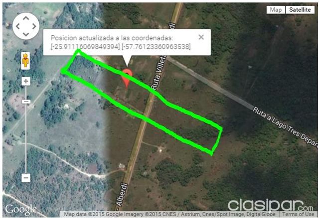 Terrenos sobre ruta Villeta - Villa Oliva - Alberdi | Clasipar Terrenos - Terrenos sobre ruta Villeta - Villa Oliva - Alberdi