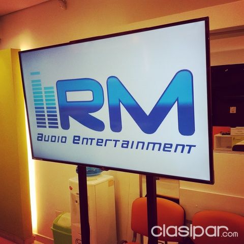 Alquiler de TV Led 50 Full HD Pantallas Proyectores - RM Audio | Clasipar Fiestas / Eventos - Alquiler de TV Led 50 Full HD Pantallas Proyectores - RM Audio