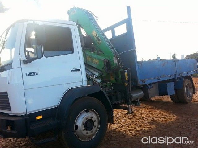 MERCEDES 1517, CON GRUA 15 METROS. CUBIERTAS 22.5 | Clasipar Otros rodados - MERCEDES 1517, CON GRUA 15 METROS. CUBIERTAS 22.5