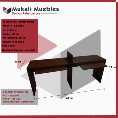 Escritorios - Muebles para biblioratos - Mesas de Reunion - Muebles Carpetas Colgantes | Clasipar Muebles - Escritorios - Muebles para biblioratos - Mesas de Reunion - Muebles Carpetas Colgantes