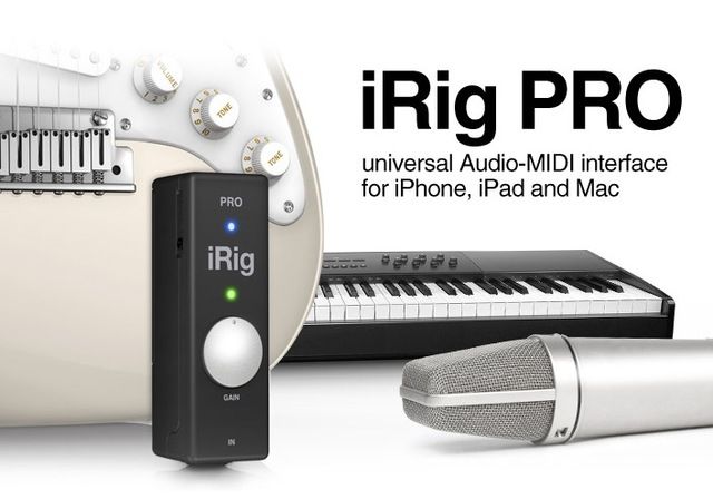 Interfaz de audio/MIDI IRIG PRO Mac, iPad, iPod nuevo | Clasipar Instrumentos musicales - Interfaz de audio/MIDI IRIG PRO Mac, iPad, iPod nuevo