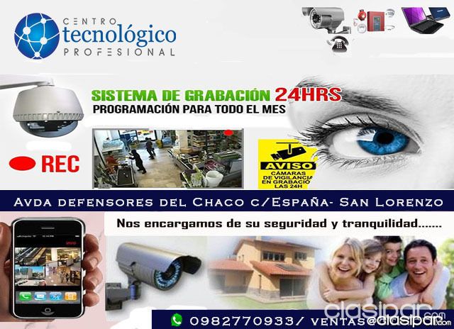 Circuito cerrado de televisión CCTV - Central | Clasipar Oficios / Técnicos / Profesionales - Circuito cerrado de televisión CCTV - Central