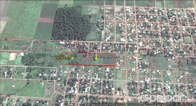VENDO 34.888 m2 en Minga Guazu, Ciudad del Este 3 ha, 4.888 m2 | Clasipar Propiedades rurales - VENDO 34.888 m2 en Minga Guazu, Ciudad del Este 3 ha, 4.888 m2