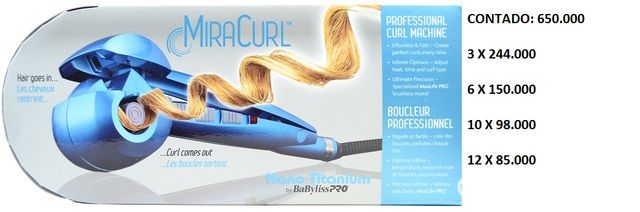 BABYLISS MIRACURL RIZADOR PROFESIONAL NUEVO EN CAJA!! CON AÑO DE GARANTIA | Clasipar Electrodomésticos - BABYLISS MIRACURL RIZADOR PROFESIONAL NUEVO EN CAJA!! CON AÑO DE GARANTIA