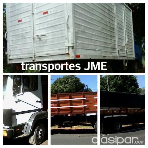 TRANSPORTES JME FLETES Y MUDANZAS TRANSPORTES CHICOS MEDIANOS Y GRANDES VER FOTOS 38 AÑOS A SU SERVICIO | Clasipar Mudanza / Fletes - TRANSPORTES JME FLETES Y MUDANZAS TRANSPORTES CHICOS MEDIANOS Y GRANDES VER FOTOS 38 AÑOS A SU SERVICIO