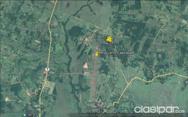 EXCELENTE PROPIEDAD EN LA CIUDAD DE CAAZAPA, DETRAS DEL AEROPUERTO, 8138 m2 | Clasipar Terrenos - EXCELENTE PROPIEDAD EN LA CIUDAD DE CAAZAPA, DETRAS DEL AEROPUERTO, 8138 m2