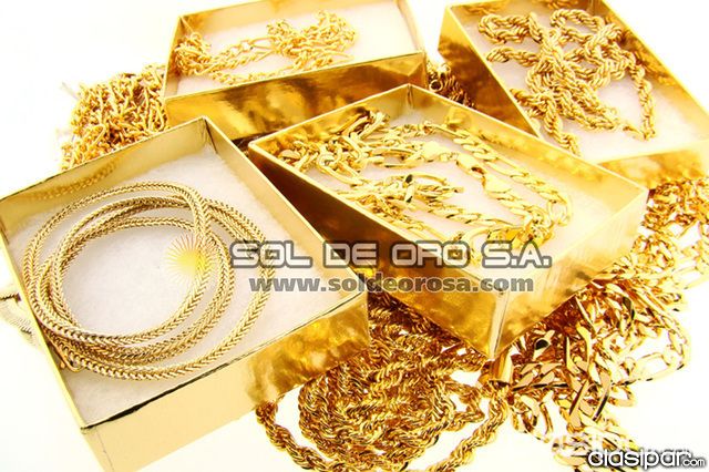 ORO A LA MEJOR COTIZACION 139.000 GS EL GRAMO | Clasipar Relojes - Joyas - Accesorios - ORO A LA MEJOR COTIZACION 139.000 GS EL GRAMO