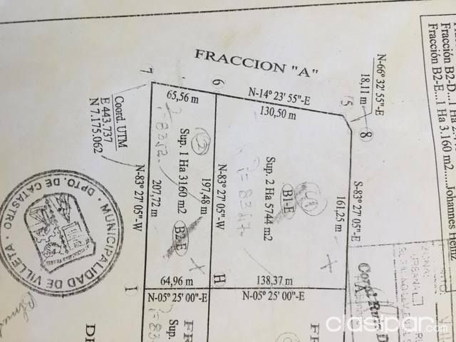 Vendo terreno en villeta al borde del río | Clasipar Propiedades rurales - Vendo terreno en villeta al borde del río