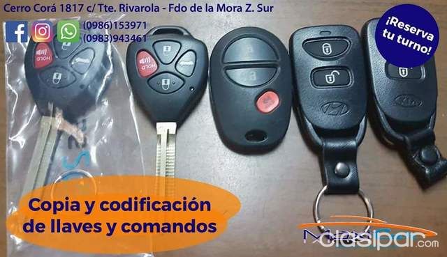 Copia de llaves electronicas y mandos a distancia | Clasipar Repuestos y accesorios - Copia de llaves electronicas y mandos a distancia