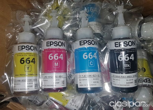 Vendo Juego de Tintas para Impresoras Epson. | Clasipar Computadoras - Notebooks - Vendo Juego de Tintas para Impresoras Epson.