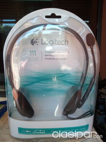 vendo auriculares logitech nuevos | Clasipar Computadoras - Notebooks - vendo auriculares logitech nuevos