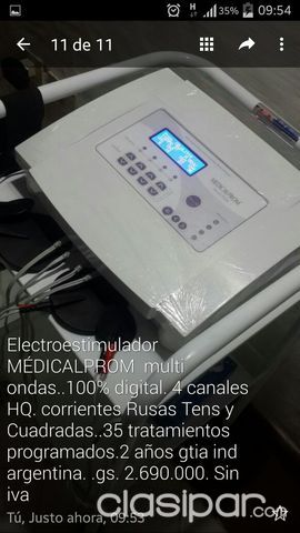 Electro Estimulador MedicalProm | Clasipar Otros Servicios - Electro Estimulador MedicalProm