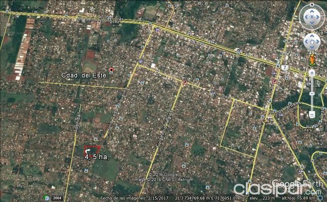 C. DEL ESTE 4 ha, 4.274 m2 km, 7 sobre calle 7 | Clasipar Propiedades rurales - C. DEL ESTE 4 ha, 4.274 m2 km, 7 sobre calle 7