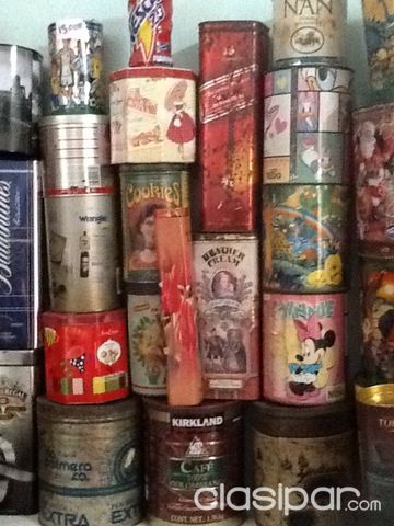 Latas antiguas vendo especial para decoracion | Clasipar Arte - Antigüedades - Latas antiguas vendo especial para decoracion