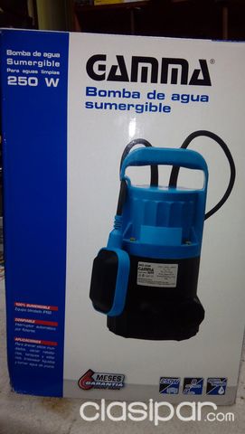 Bomba de agua de desagote sumergible , para agua limpia | Clasipar Otros en hogar, muebles y jardín - Bomba de agua de desagote sumergible , para agua limpia
