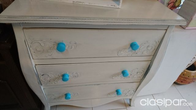 COMODA DE TRES CAJONES NUEVO | Clasipar Otros en hogar, muebles y jardín - COMODA DE TRES CAJONES NUEVO