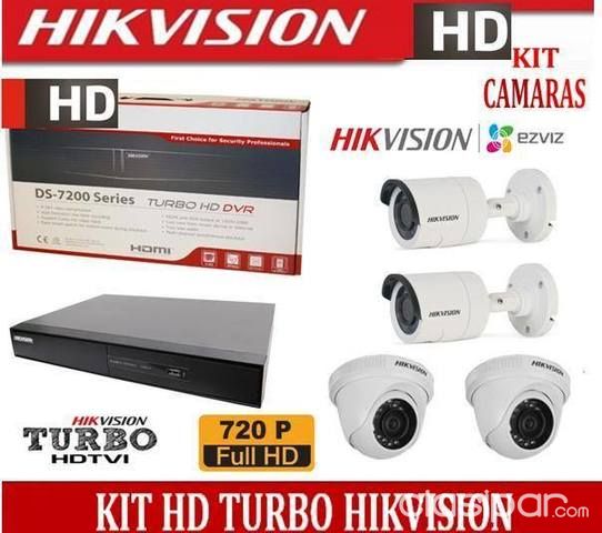 CIRCUITO CERRADO HIKVISION CON MONITOREO POR INTERNET | Clasipar Computadoras - Notebooks - CIRCUITO CERRADO HIKVISION CON MONITOREO POR INTERNET