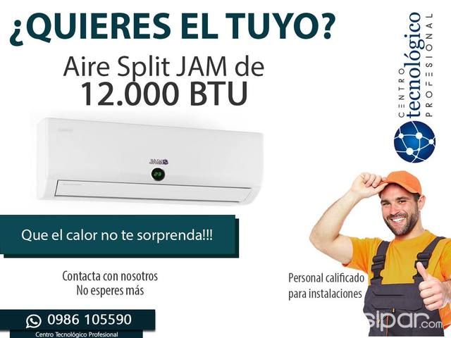 Quieres el Tuyo? Aire Split JAM de 12.000 BTU | Clasipar Casas - Quieres el Tuyo? Aire Split JAM de 12.000 BTU