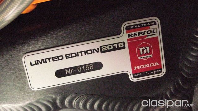 VENDO MOTO PARA COMPETICIÓN HONDA MONTESA 2016 EDICIÓN LIMITADA | Clasipar Motos - VENDO MOTO PARA COMPETICIÓN HONDA MONTESA 2016 EDICIÓN LIMITADA