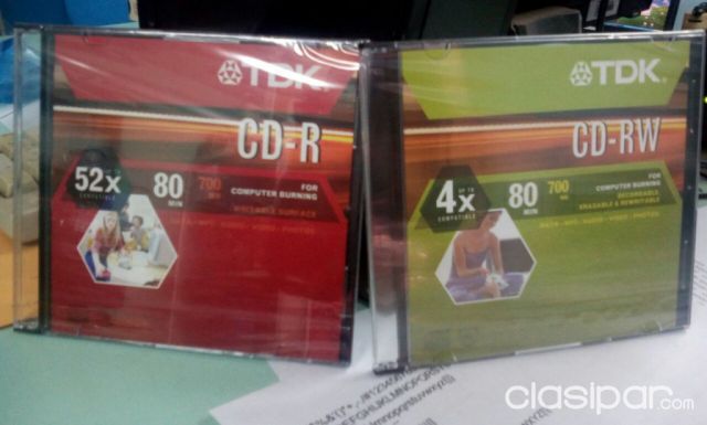 TDK DISCO REGRABABLE | Clasipar Cámaras y accesorios - TDK DISCO REGRABABLE