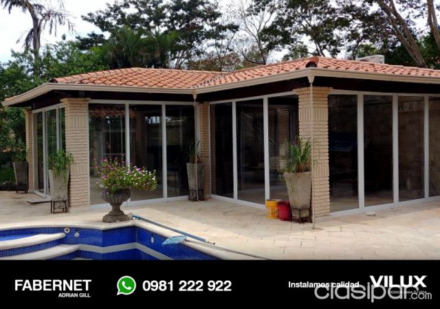 Fabermet instalación de vidrios templados VILUX | Clasipar Servicios de Construcción / Anexos - Fabermet instalación de vidrios templados VILUX