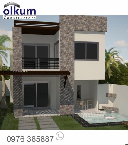 CONTEMPORÁNEA CASA DE 2 PISOS A CONSTRUIR EN SU TERRENO | Clasipar Servicios de Construcción / Anexos - CONTEMPORÁNEA CASA DE 2 PISOS A CONSTRUIR EN SU TERRENO