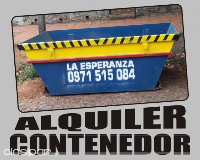 ALQUILER DE CONTENEDOR | Clasipar Construcción - ALQUILER DE CONTENEDOR