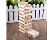 JUEGO DE MESA JENGA DE 54 PIEZAS JUEGO DE MESA JENGA DE 54 PIEZAS