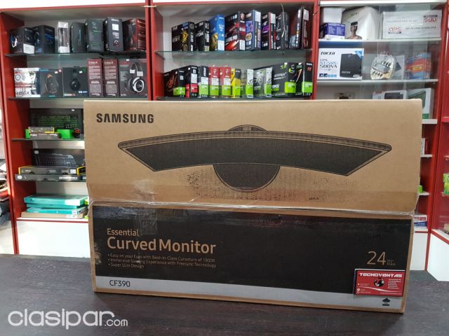 Monitor Samsung Curvo 24´´ | Clasipar Computadoras - Notebooks - Monitor Samsung Curvo 24´´