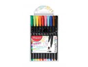MARCADORES PUNTA FINA 0.4 GRAPH PEPS MAPED X 10 COLORES MARCADORES PUNTA FINA 0.4 GRAPH PEPS MAPED X 10 COLORES