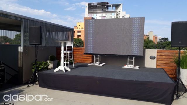 Toldo, piso, tarima, ventiladores para Eventos | Clasipar Fiestas / Eventos - Toldo, piso, tarima, ventiladores para Eventos