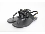 SANDALIA MOLECA DE COLOR NEGRO, TAMAÑO 38 SANDALIA MOLECA DE COLOR NEGRO, TAMAÑO 38