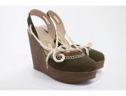 SANDALIA MOLECA DE COLOR VERDE OSCURO, TAMAÑO 39 | Clasipar Ropa y calzados - SANDALIA MOLECA DE COLOR VERDE OSCURO, TAMAÑO 39