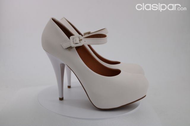 ESTILETO VIZZANO, COLOR BLANCO, CALCE 34 | Clasipar Ropa y calzados - ESTILETO VIZZANO, COLOR BLANCO, CALCE 34