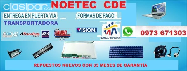 Asistencia Técnica y ventas de pantallas para notebook | Clasipar Oficios / Técnicos / Profesionales - Asistencia Técnica y ventas de pantallas para notebook
