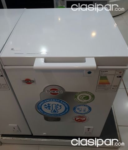 CONGELADOR TOKYO DE 120 LITROS !! NUEVOS EN CAJA CON 1 AÑO DE GARANTÍA!! HASTA EN 15 CUOTAS !! | Clasipar Electrodomésticos - CONGELADOR TOKYO DE 120 LITROS !! NUEVOS EN CAJA CON 1 AÑO DE GARANTÍA!! HASTA EN 15 CUOTAS !!