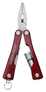 SWISS + TECH - MINI MULTI TOOL 8 EN 1 CON LINTERNA | Clasipar Otras herramientas - SWISS + TECH - MINI MULTI TOOL 8 EN 1 CON LINTERNA