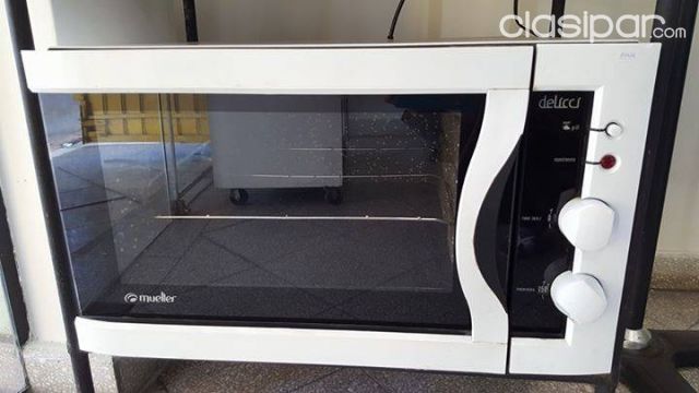 HORNO MUELLER DELICCI DE 44 LITROS CON TIMER Y GRILL!!! NUEVOS EN CAJA CON GARANTÍA !! EN COMODAS CUOTAS!! | Clasipar Electrodomésticos - HORNO MUELLER DELICCI DE 44 LITROS CON TIMER Y GRILL!!! NUEVOS EN CAJA CON GARANTÍA !! EN COMODAS CUOTAS!!