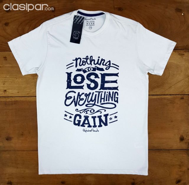 REMERAS MANGAS CORTAS COLOR BLANCO | Clasipar Ropa y calzados - REMERAS MANGAS CORTAS COLOR BLANCO