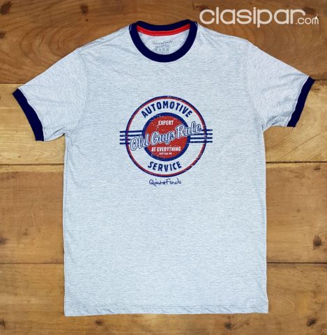REMERA MANGAS CORTAS COLOR GRIS | Clasipar Ropa y calzados - REMERA MANGAS CORTAS COLOR GRIS